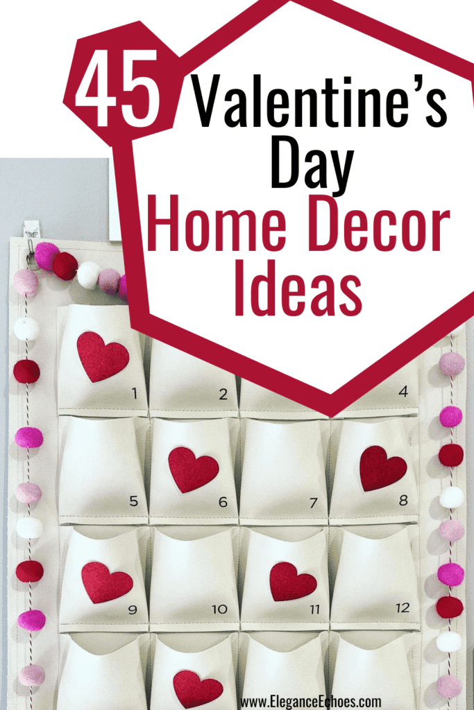 Valentine's day home decor ideas and inspiration