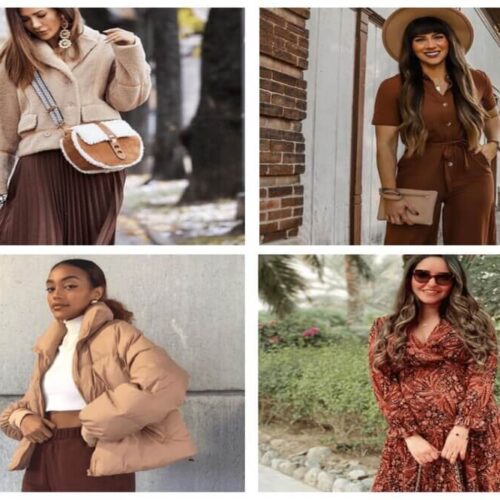 aesthetic brown outfits ideas