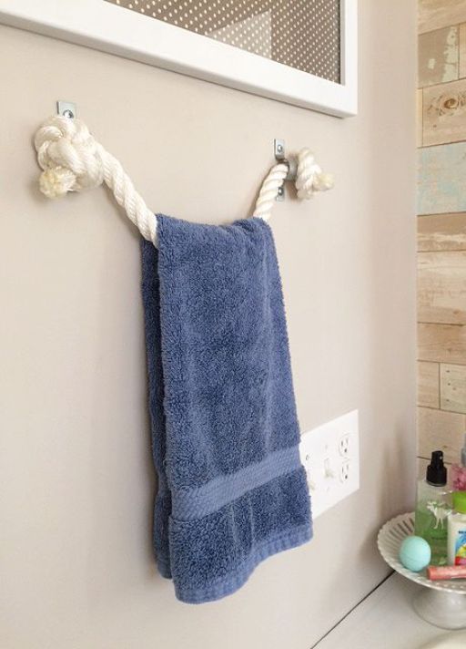 Bathroom Towel Hanger Ideas 