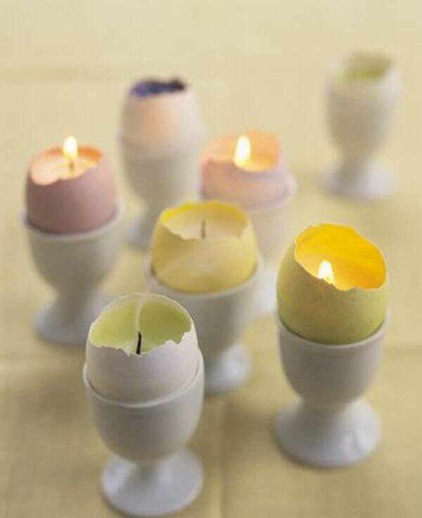 egg candle holders easter tablescape