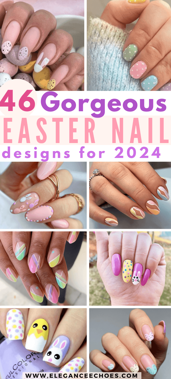 Hop into Style With These 46 Egg-Ceptional Easter Nail Designs ...