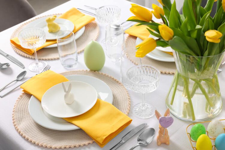 Easter table decor ideas