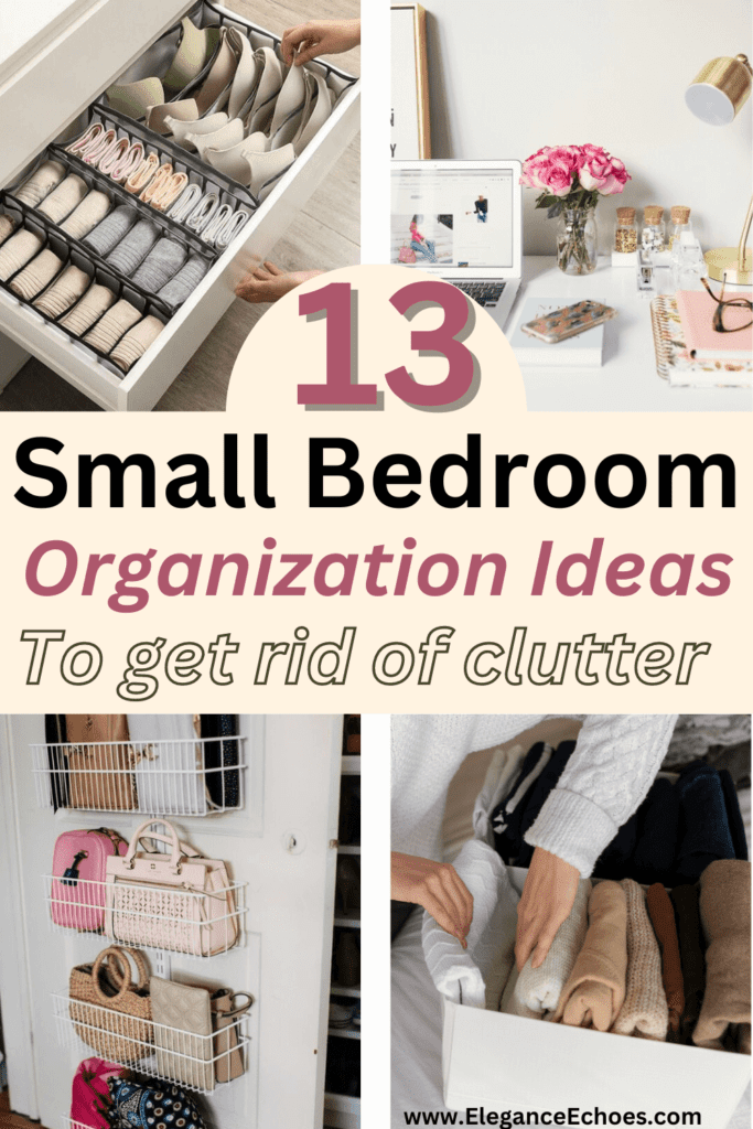 small bedroom organization ideas