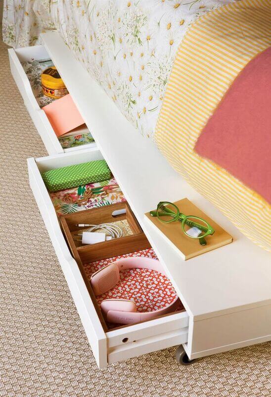 under the bed storage boxes