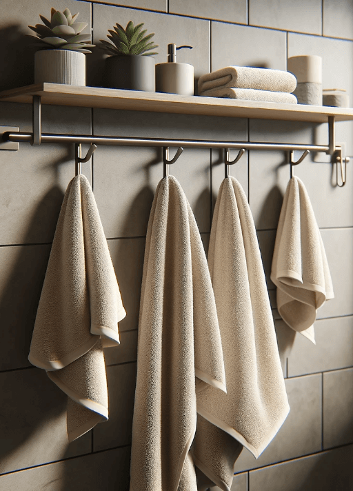 wall-mounted Bathroom Towel Hanger Ideas 