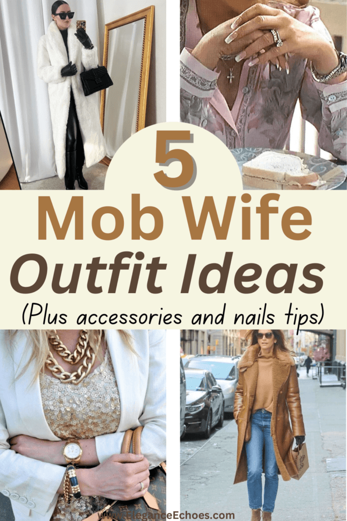 mob wife outfits