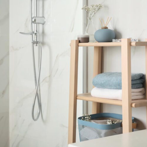 bathroom towel hanger ideas ladder storage