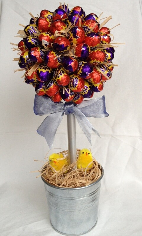 chocolate egg bouquet easter decorations