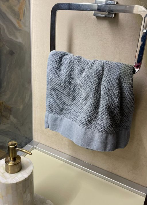classic towel bar square shaped best bathroom towel hanger ideas