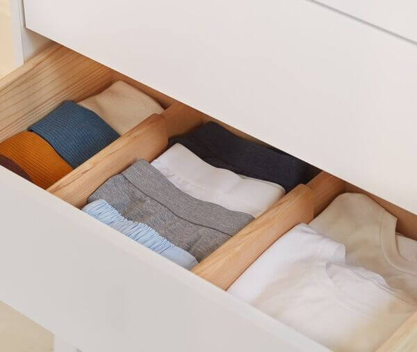 underbed storage drawer dividers