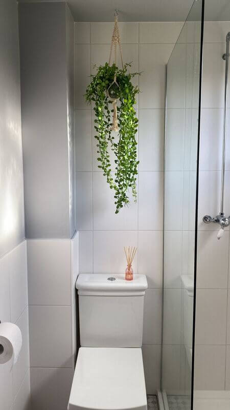 over the toilet decor wall planter