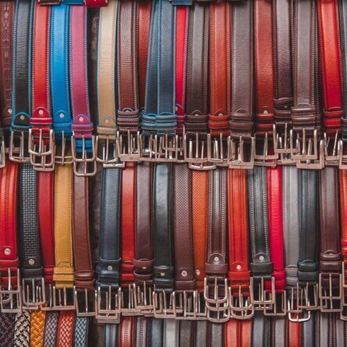 Organize Belts in Closet