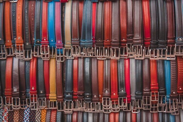 Organize Belts in Closet