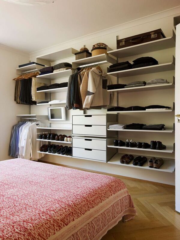 shelves bedroom storage