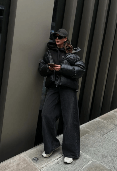 edge black outfits ideas streetwear