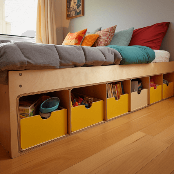 under bed storage ideas