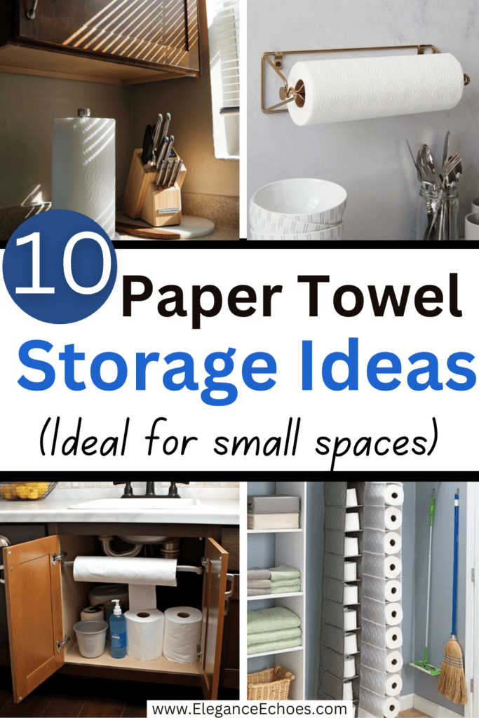 Paper Towel Storage Ideas