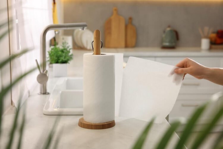 paper towel storage ideas