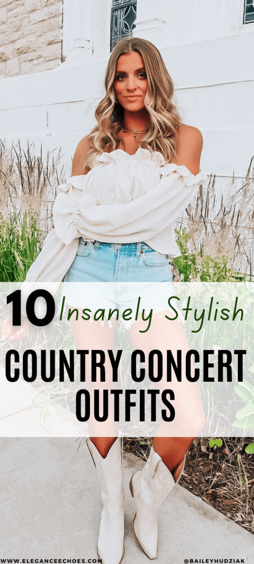 10 Cute and Chic Country Concert Outfits Ideas