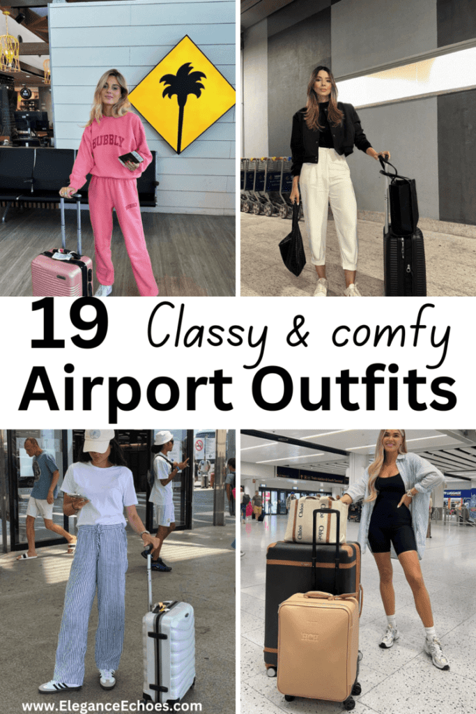 classy airport outfits