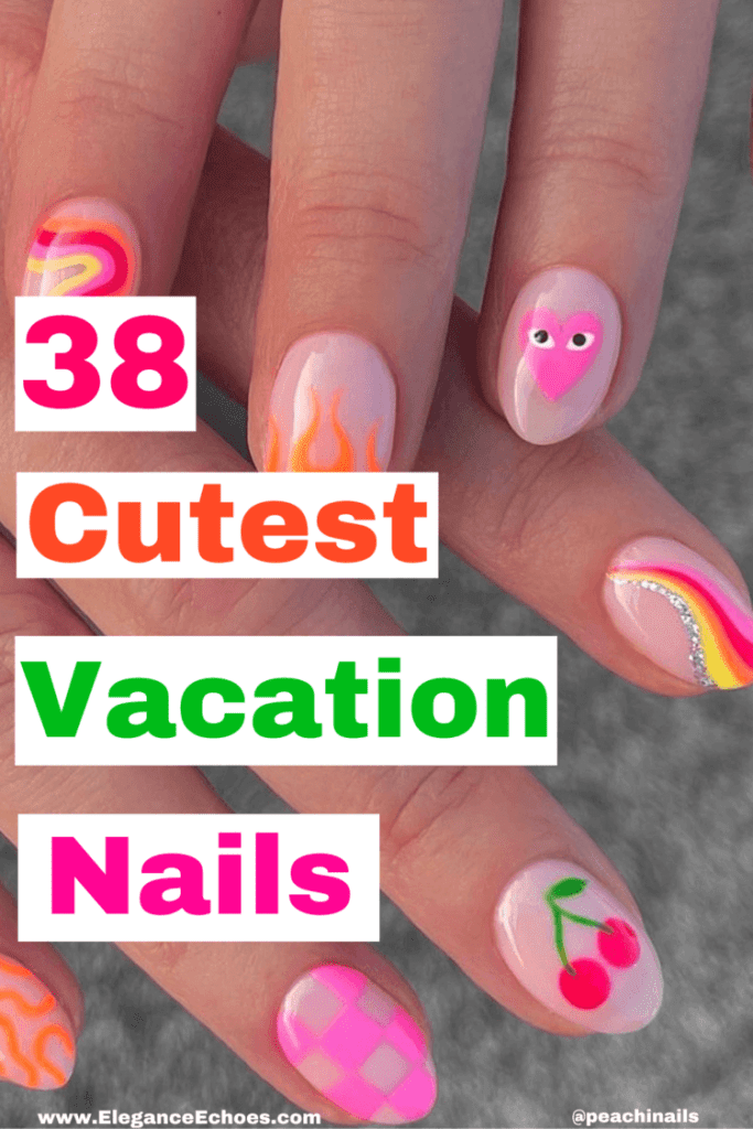 island vacation nails