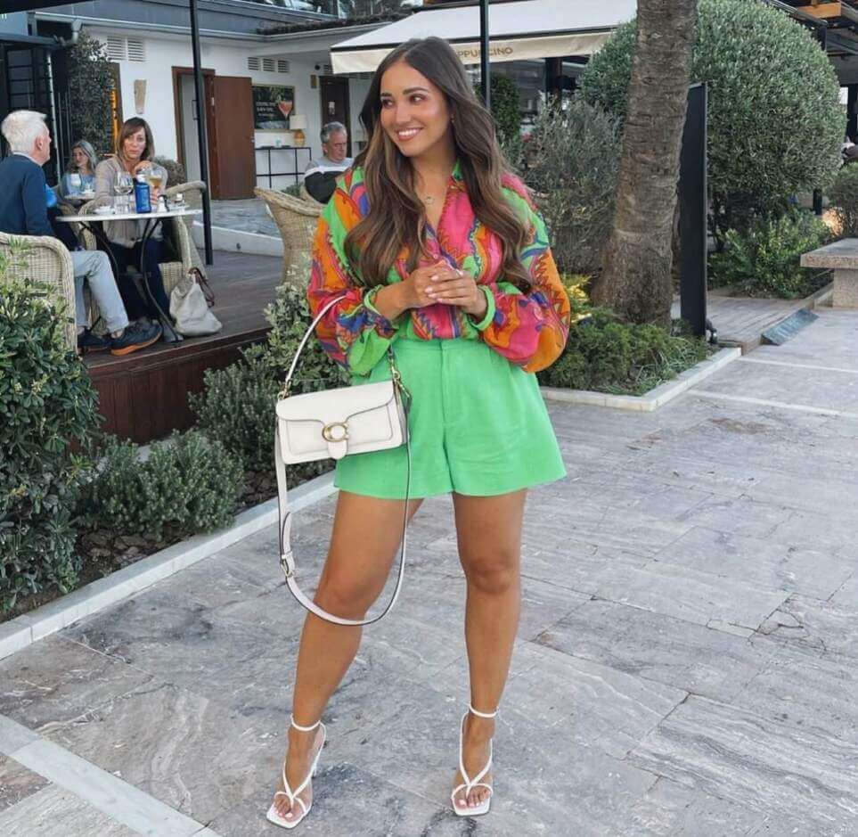 green summer outfits