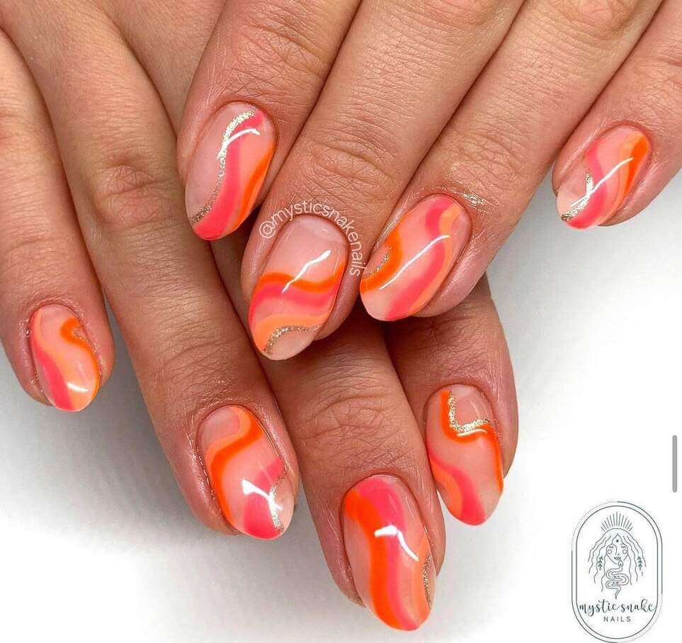 vacation nails for cruise