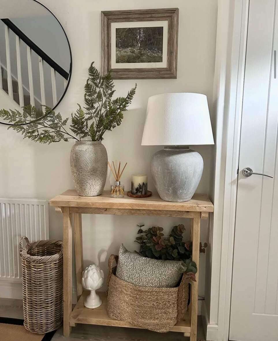 Console Table Decor Ideas for a Stylish Entryway (26 Ideas)