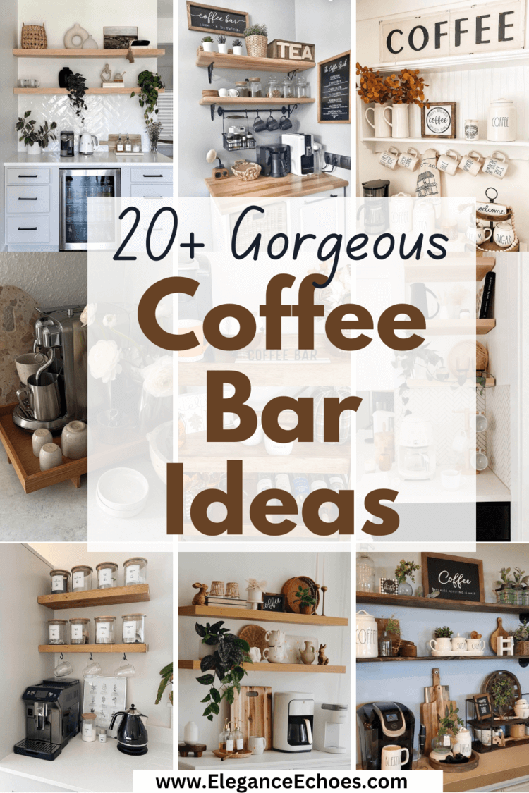 25 Creative Coffee Bar Ideas for a Good Morning Start to the Day