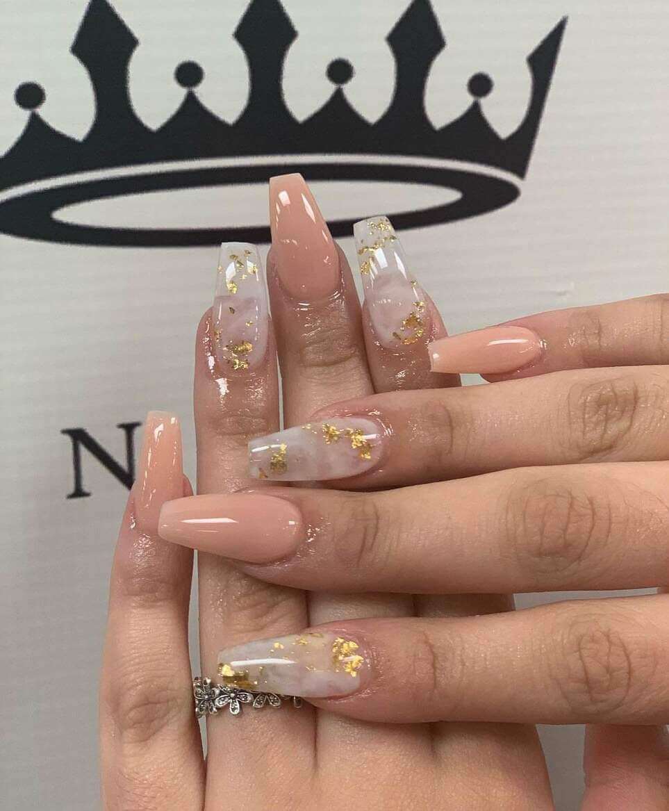 long graduation nails designs
