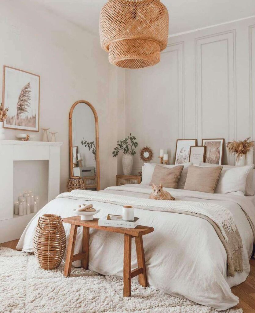 bedroom bench decor ideas.