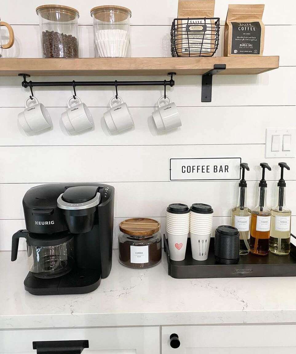 25 Creative Coffee Bar Ideas for a Good Morning Start to the Day