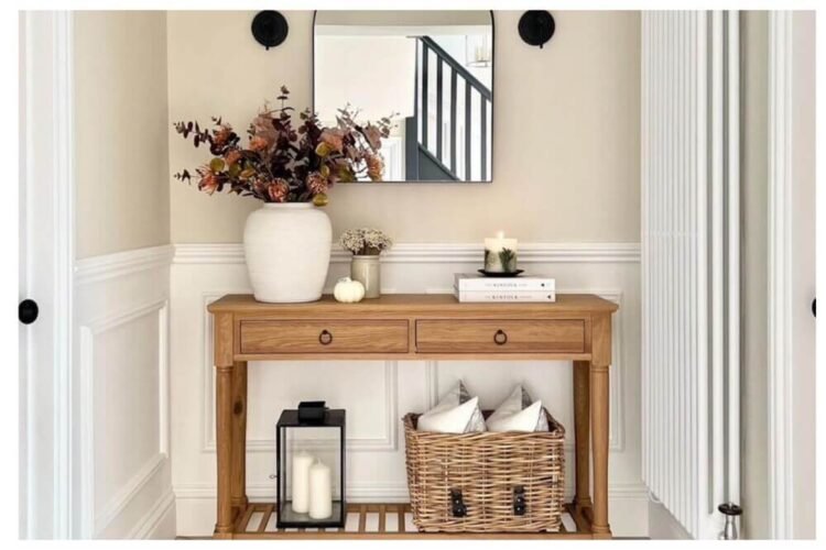 console table decor ideas