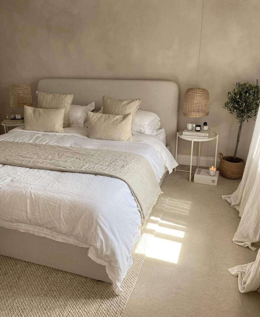 beige master bedroom decor ideas