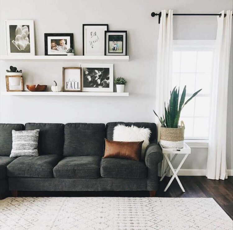 Say Goodbye to Blank Walls with 34 Stunning Above Sofa Wall Decor Ideas