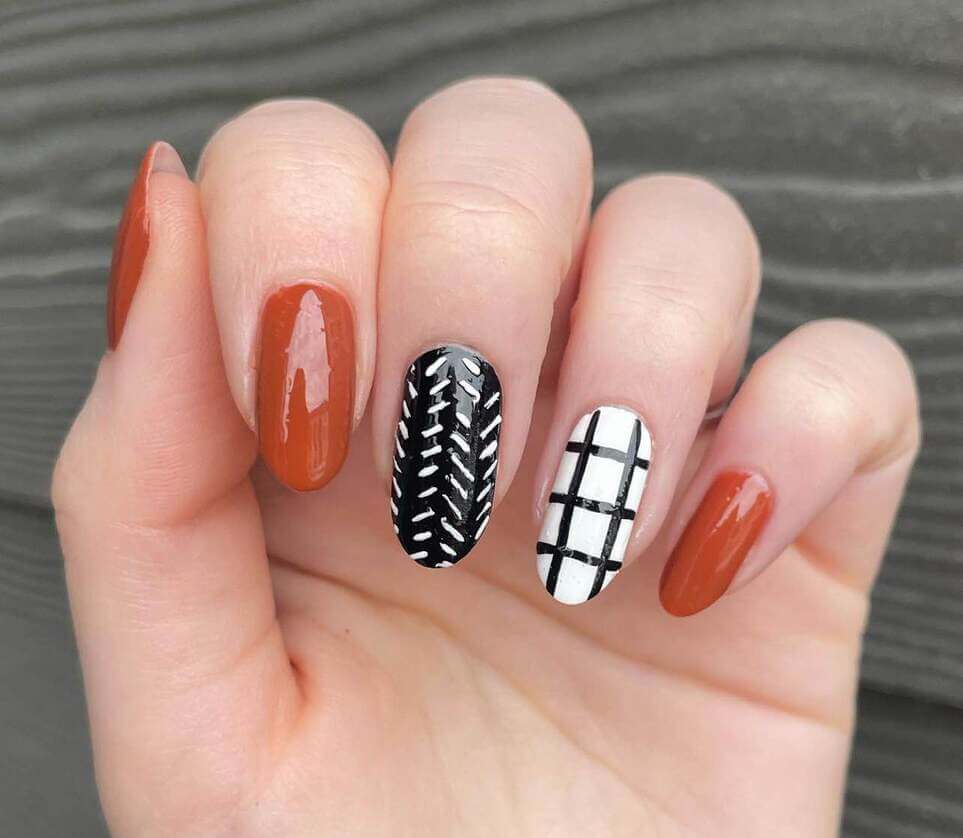 cute fall nail ideas