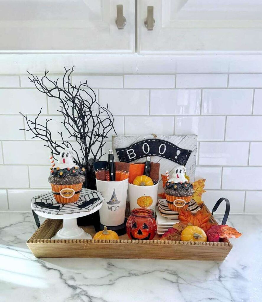 kitchen halloween decor