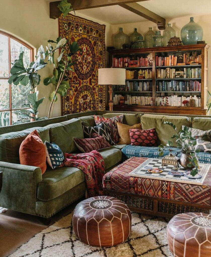 cozy boho living room ideas