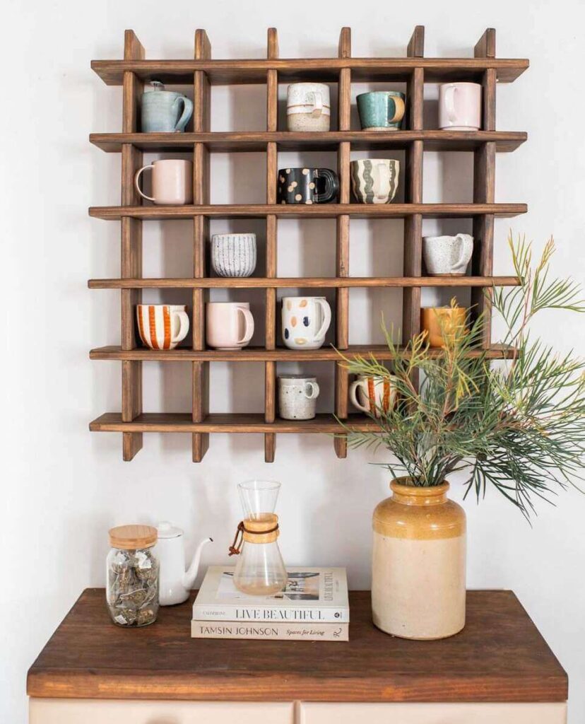 coffee mug storage ideas