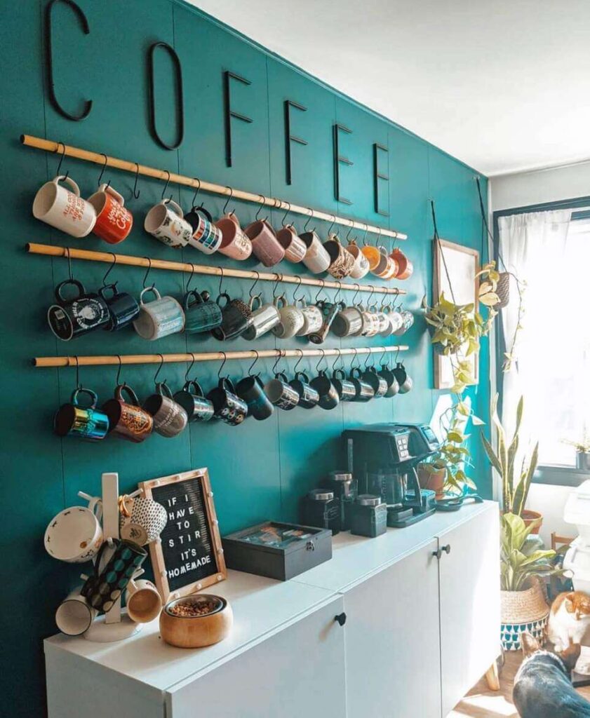 coffee mug storage ideas