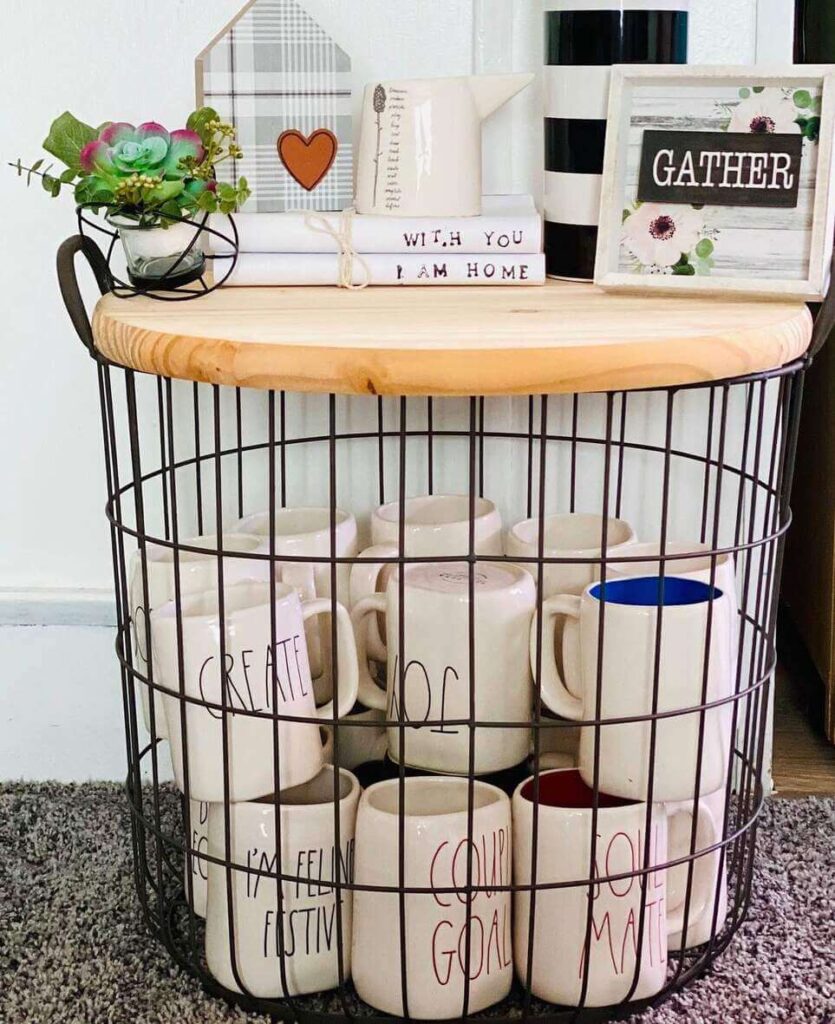 coffee mug storage ideas