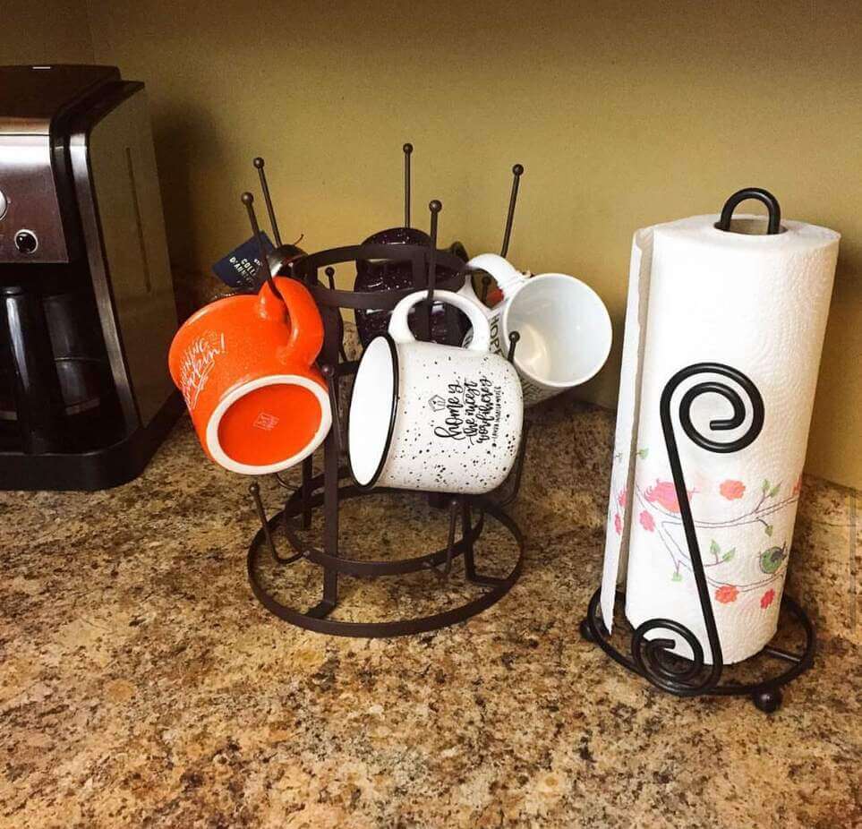 coffee mug organization ideas