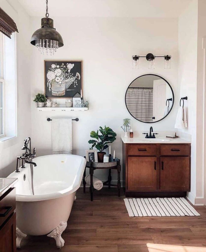 cozy farmhouse bathroom ideas