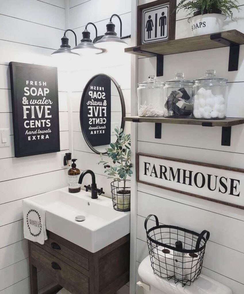 farmhouse bathroom ideas