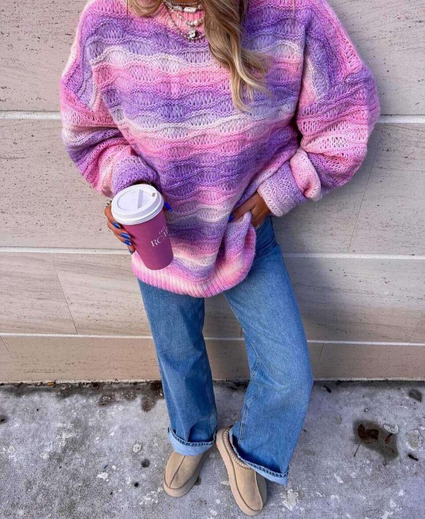 Purple uggs outfit best sale