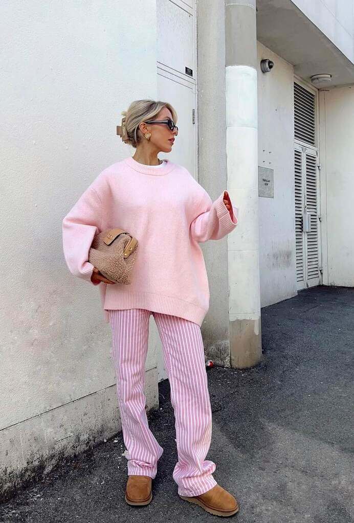 pink ugg outfit ideas