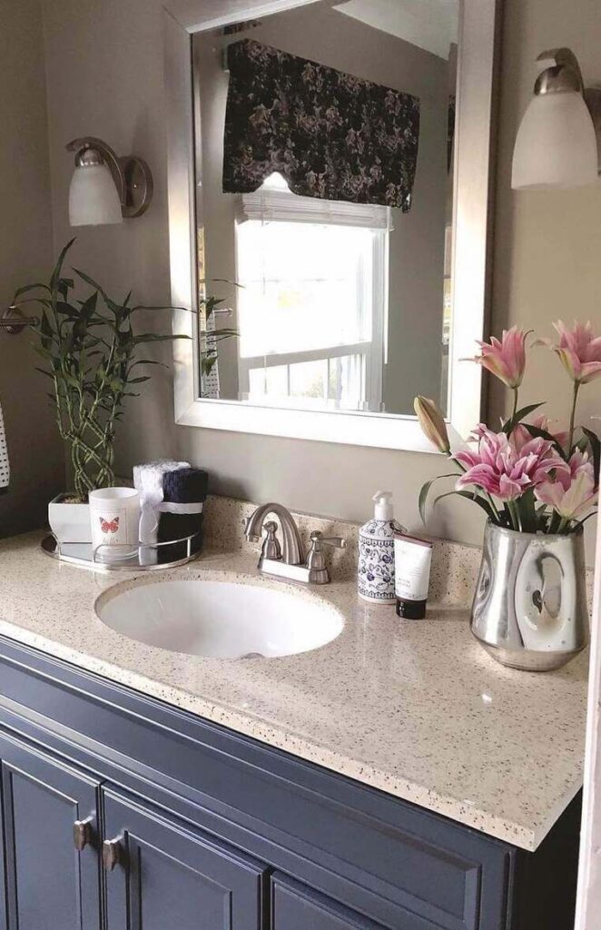 bathroom counter organization ideas