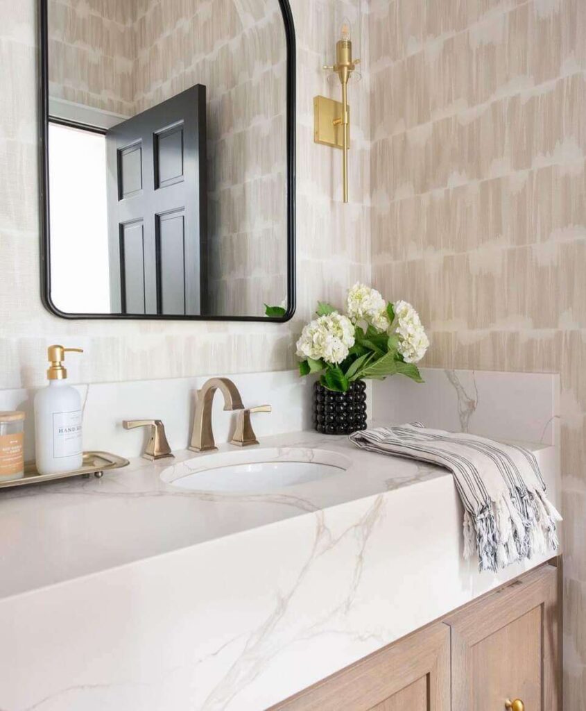 bathroom counter decor ideas