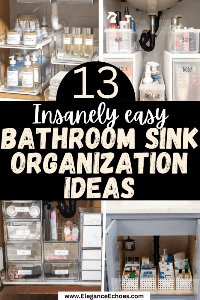 under bathroom sink organization ideas