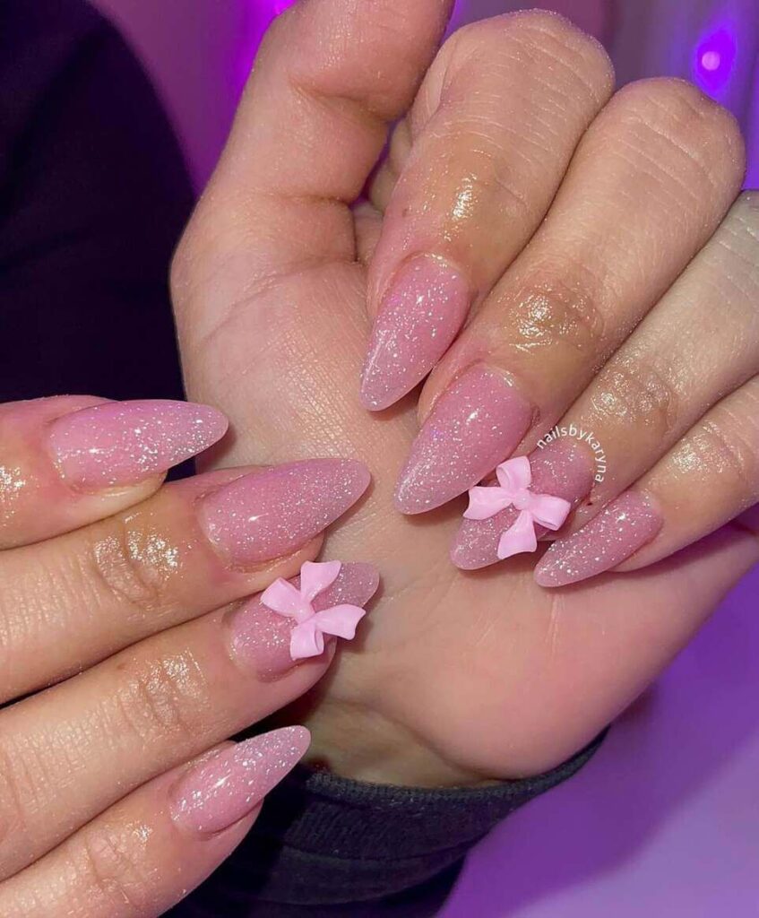 glitter birthday nail ideas